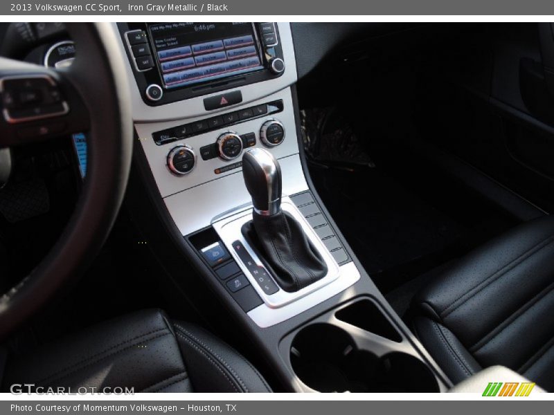 Iron Gray Metallic / Black 2013 Volkswagen CC Sport