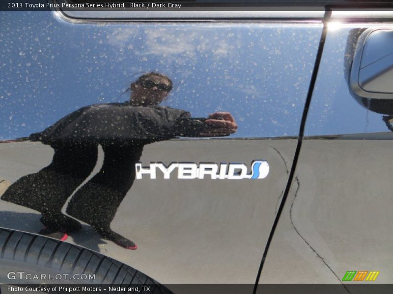Black / Dark Gray 2013 Toyota Prius Persona Series Hybrid
