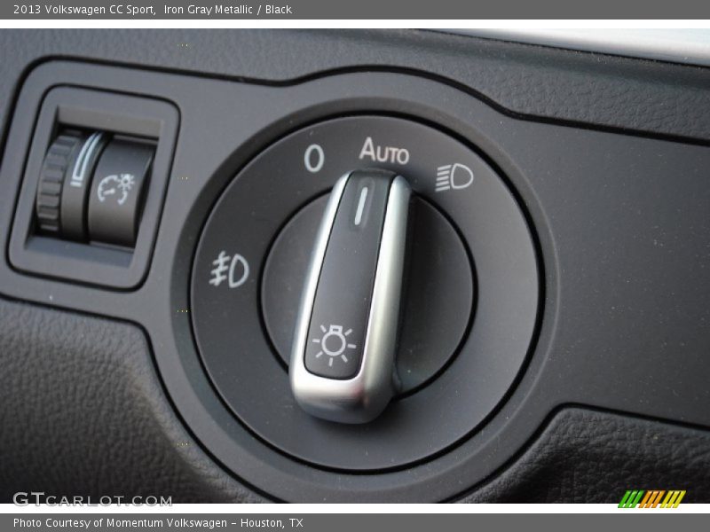 Iron Gray Metallic / Black 2013 Volkswagen CC Sport