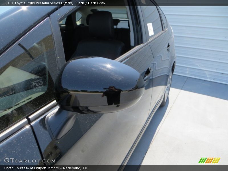 Black / Dark Gray 2013 Toyota Prius Persona Series Hybrid