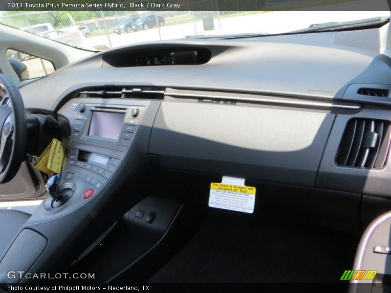 Black / Dark Gray 2013 Toyota Prius Persona Series Hybrid