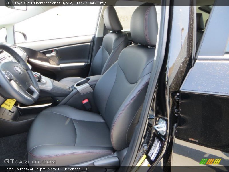 Black / Dark Gray 2013 Toyota Prius Persona Series Hybrid