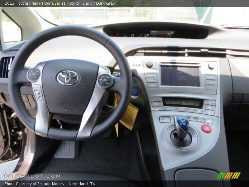 Black / Dark Gray 2013 Toyota Prius Persona Series Hybrid