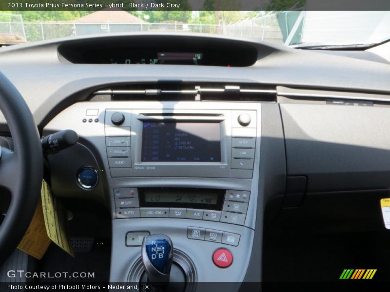 Black / Dark Gray 2013 Toyota Prius Persona Series Hybrid