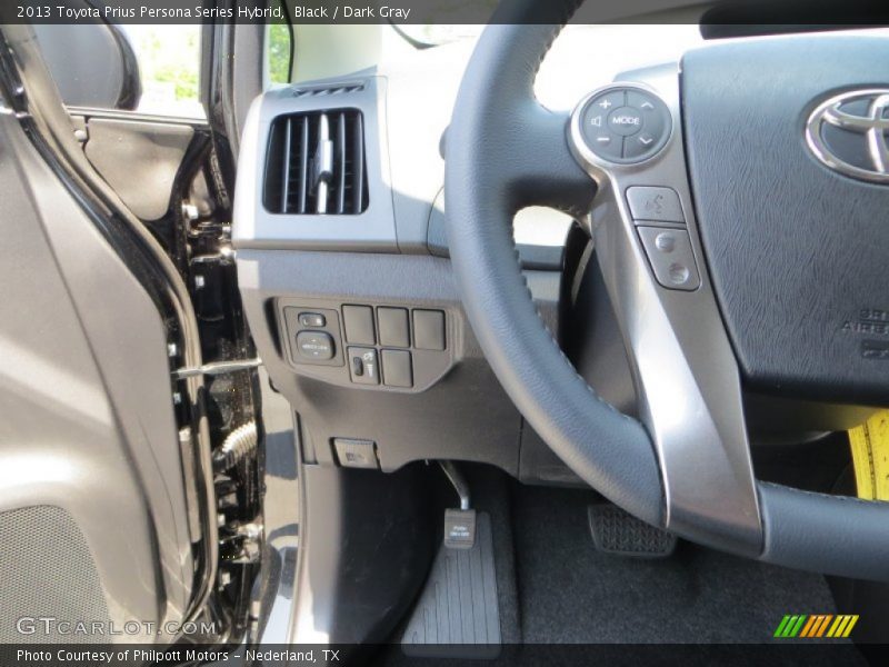 Black / Dark Gray 2013 Toyota Prius Persona Series Hybrid