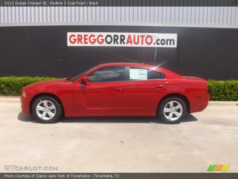 Redline 3 Coat Pearl / Black 2013 Dodge Charger SE