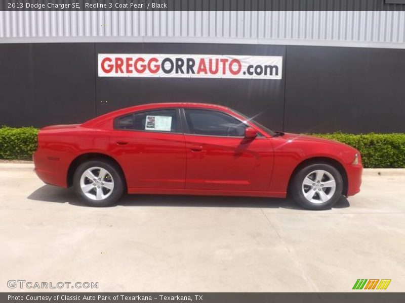 Redline 3 Coat Pearl / Black 2013 Dodge Charger SE