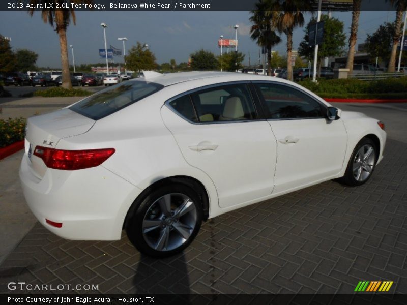 Bellanova White Pearl / Parchment 2013 Acura ILX 2.0L Technology