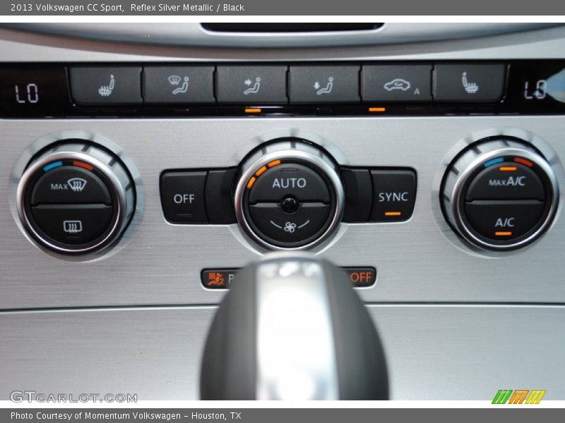 Reflex Silver Metallic / Black 2013 Volkswagen CC Sport