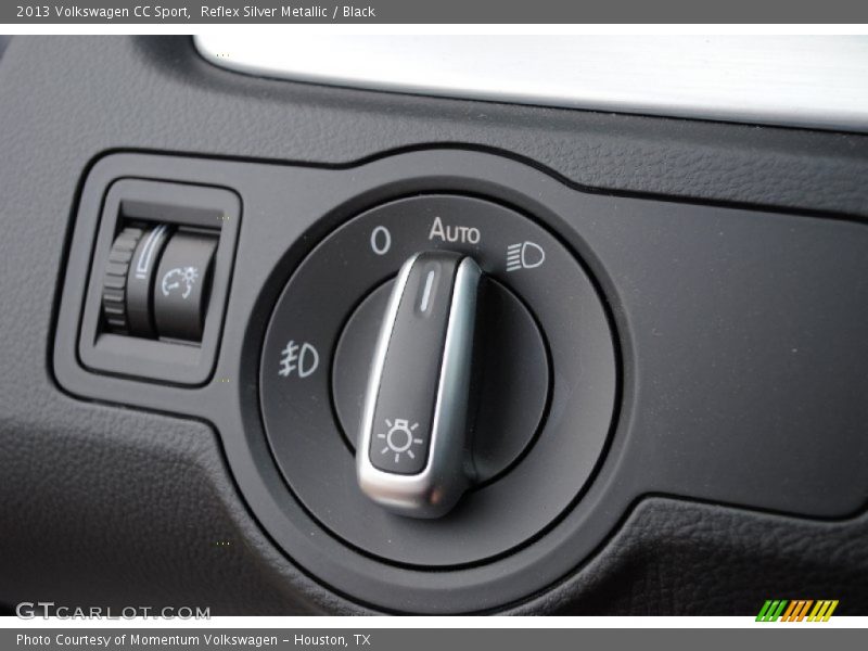 Reflex Silver Metallic / Black 2013 Volkswagen CC Sport