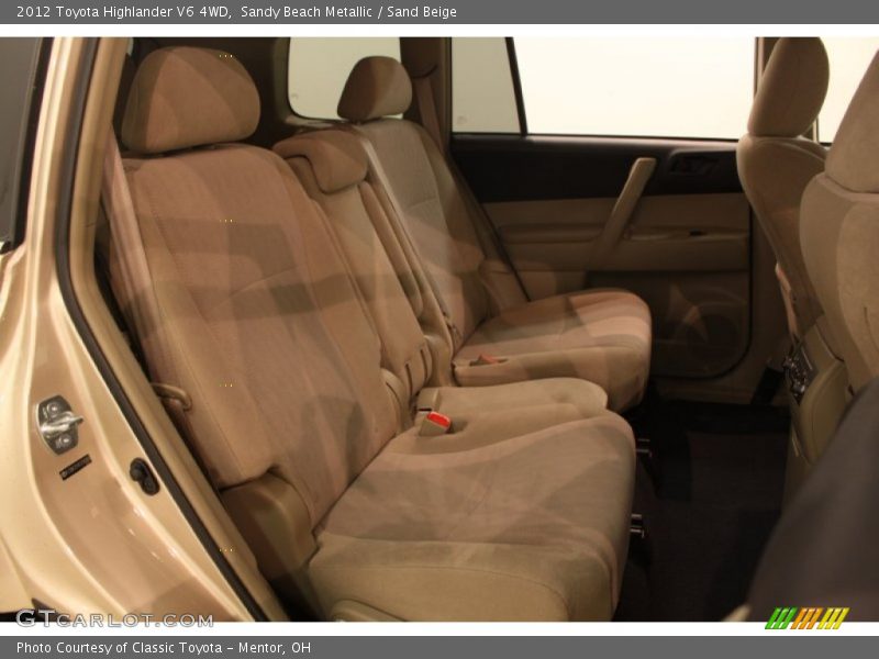 Sandy Beach Metallic / Sand Beige 2012 Toyota Highlander V6 4WD