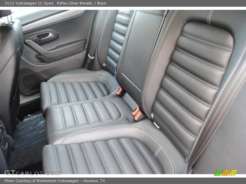 Reflex Silver Metallic / Black 2013 Volkswagen CC Sport