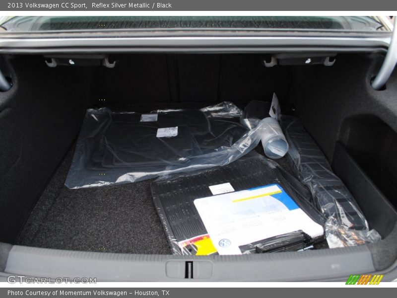 Reflex Silver Metallic / Black 2013 Volkswagen CC Sport