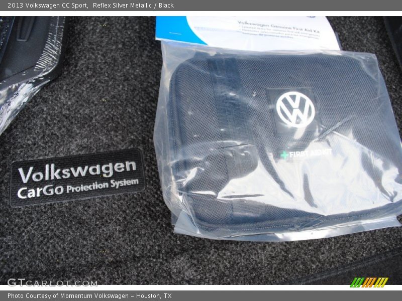 Reflex Silver Metallic / Black 2013 Volkswagen CC Sport