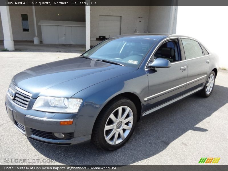 Front 3/4 View of 2005 A8 L 4.2 quattro