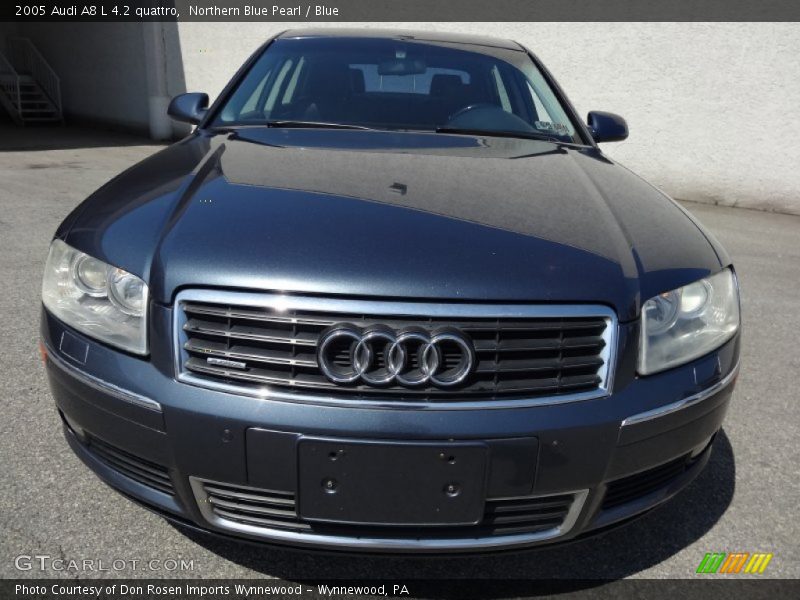 Northern Blue Pearl / Blue 2005 Audi A8 L 4.2 quattro