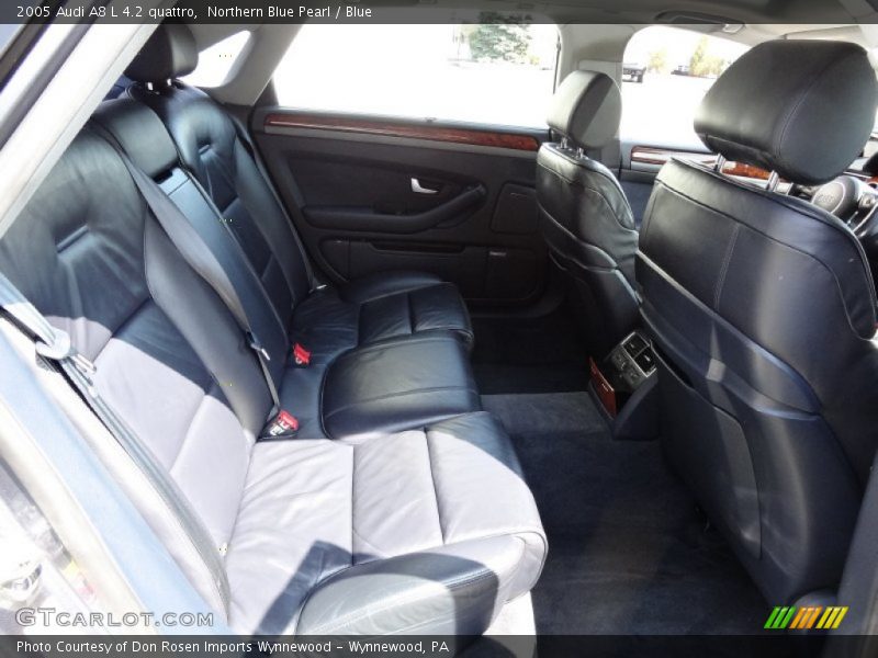 Northern Blue Pearl / Blue 2005 Audi A8 L 4.2 quattro