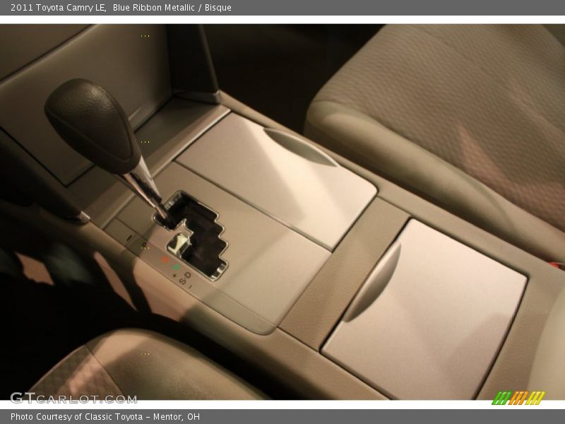 Blue Ribbon Metallic / Bisque 2011 Toyota Camry LE