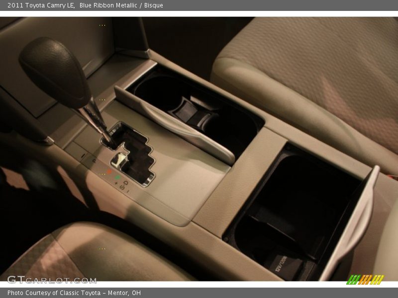 Blue Ribbon Metallic / Bisque 2011 Toyota Camry LE