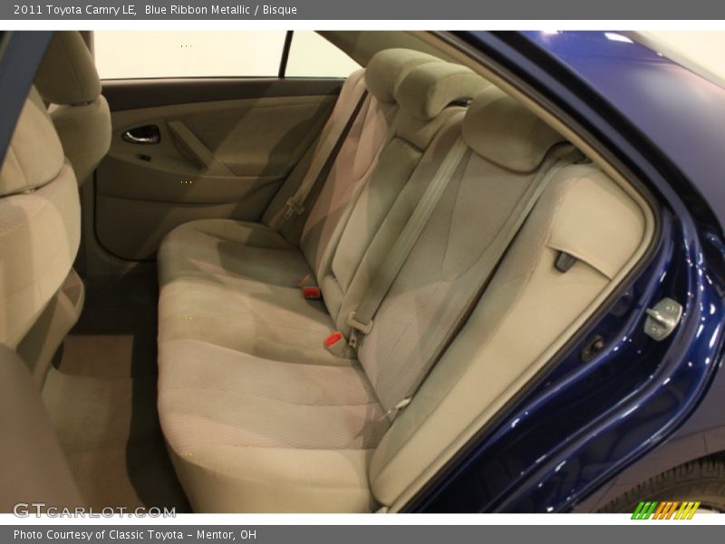 Blue Ribbon Metallic / Bisque 2011 Toyota Camry LE