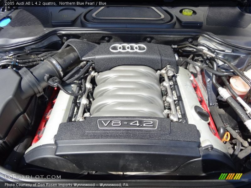  2005 A8 L 4.2 quattro Engine - 4.2 Liter DOHC 40-Valve V8