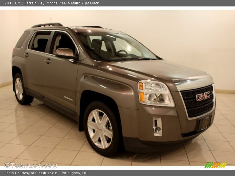 Mocha Steel Metallic / Jet Black 2011 GMC Terrain SLE