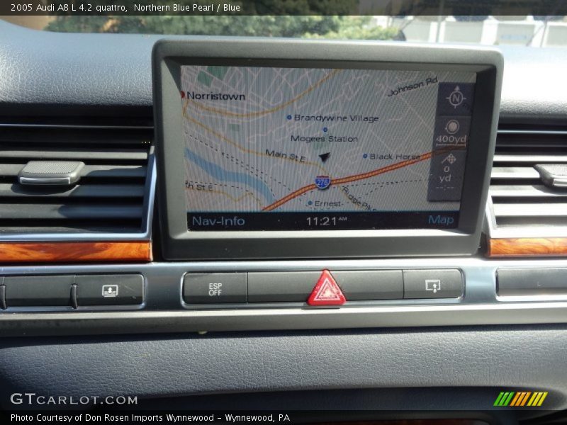 Navigation of 2005 A8 L 4.2 quattro