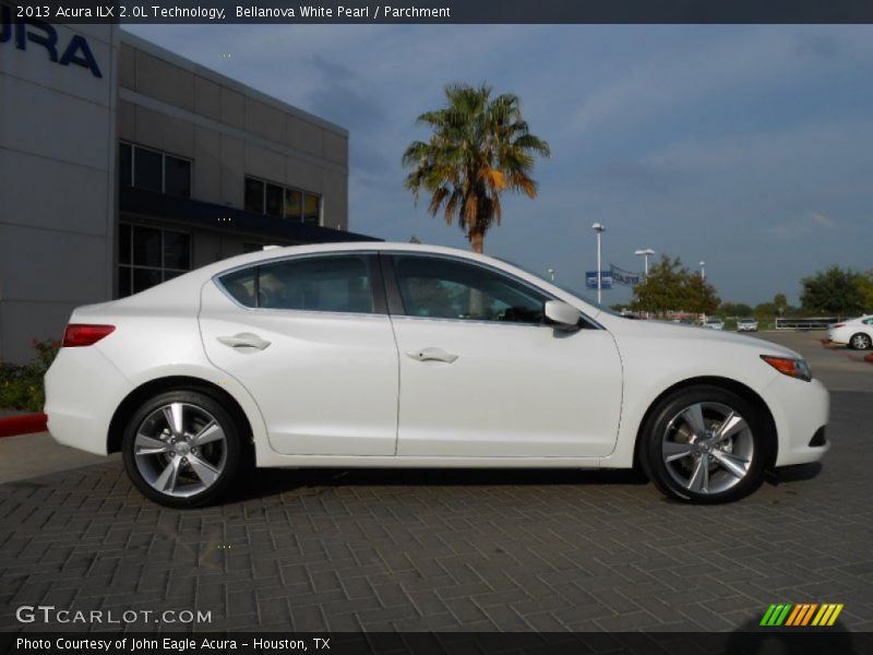 Bellanova White Pearl / Parchment 2013 Acura ILX 2.0L Technology
