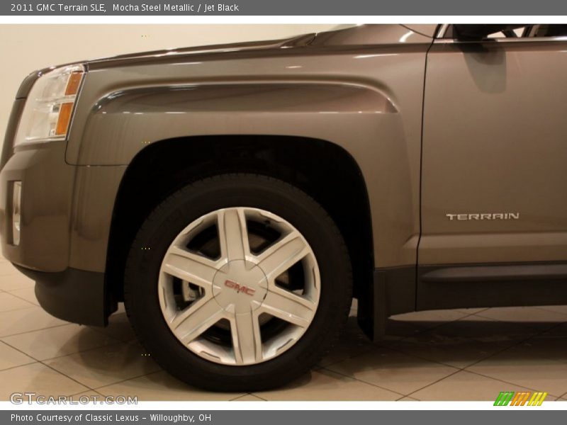 Mocha Steel Metallic / Jet Black 2011 GMC Terrain SLE