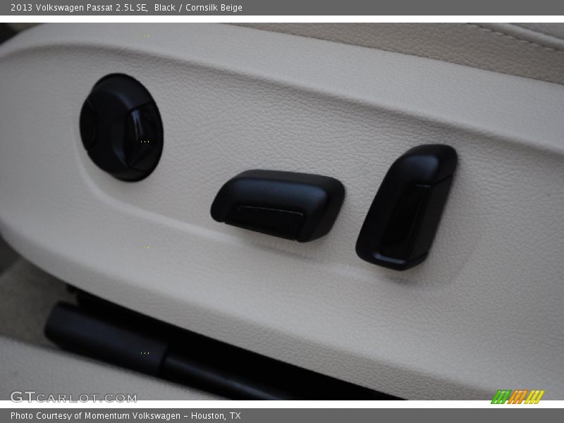 Black / Cornsilk Beige 2013 Volkswagen Passat 2.5L SE