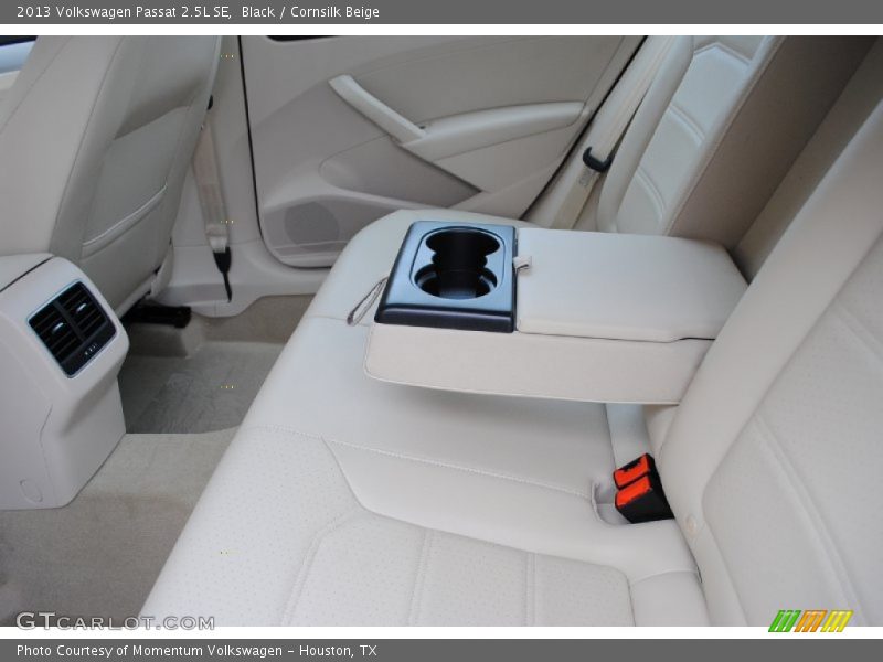 Black / Cornsilk Beige 2013 Volkswagen Passat 2.5L SE