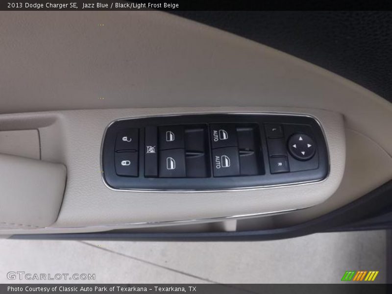 Jazz Blue / Black/Light Frost Beige 2013 Dodge Charger SE
