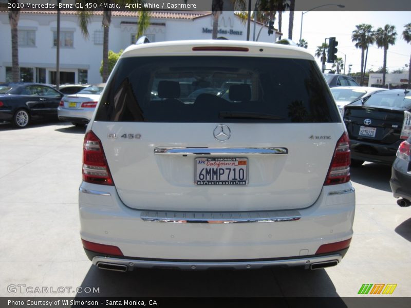 Arctic White / Cashmere 2010 Mercedes-Benz GL 450 4Matic