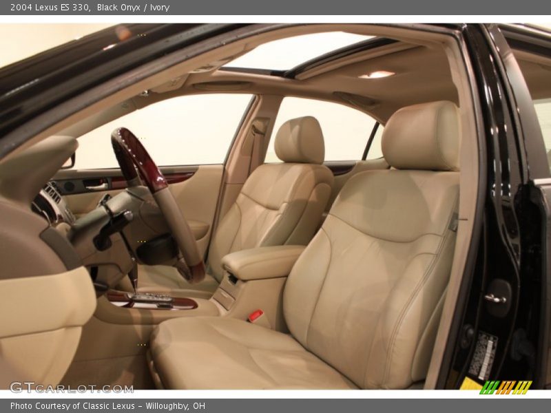 Black Onyx / Ivory 2004 Lexus ES 330