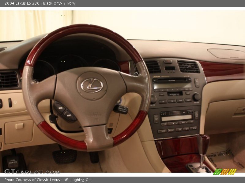 Black Onyx / Ivory 2004 Lexus ES 330
