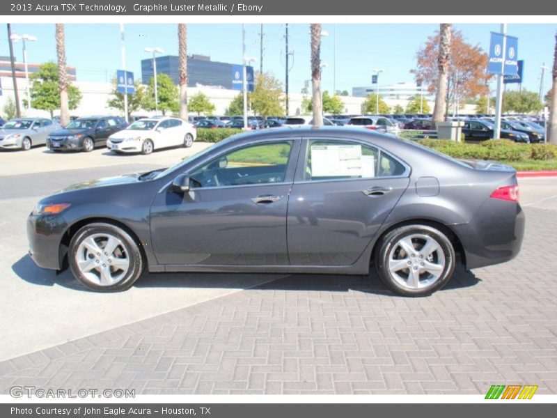 Graphite Luster Metallic / Ebony 2013 Acura TSX Technology