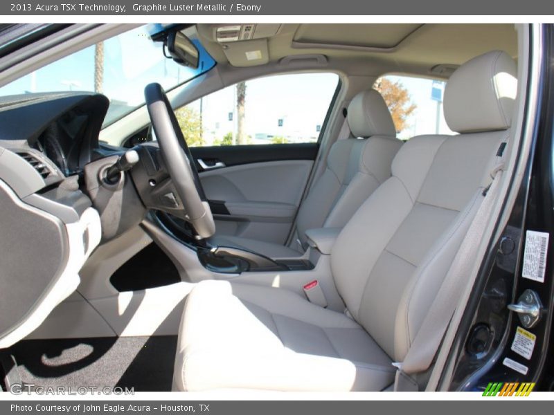 Graphite Luster Metallic / Ebony 2013 Acura TSX Technology