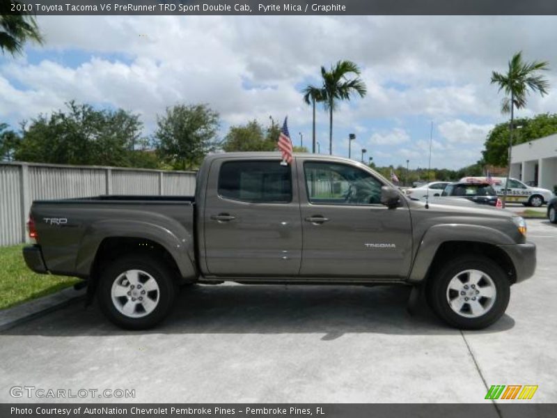 Pyrite Mica / Graphite 2010 Toyota Tacoma V6 PreRunner TRD Sport Double Cab