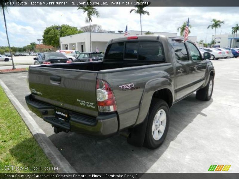 Pyrite Mica / Graphite 2010 Toyota Tacoma V6 PreRunner TRD Sport Double Cab