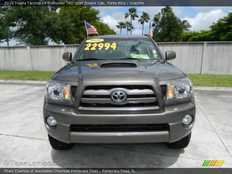 Pyrite Mica / Graphite 2010 Toyota Tacoma V6 PreRunner TRD Sport Double Cab