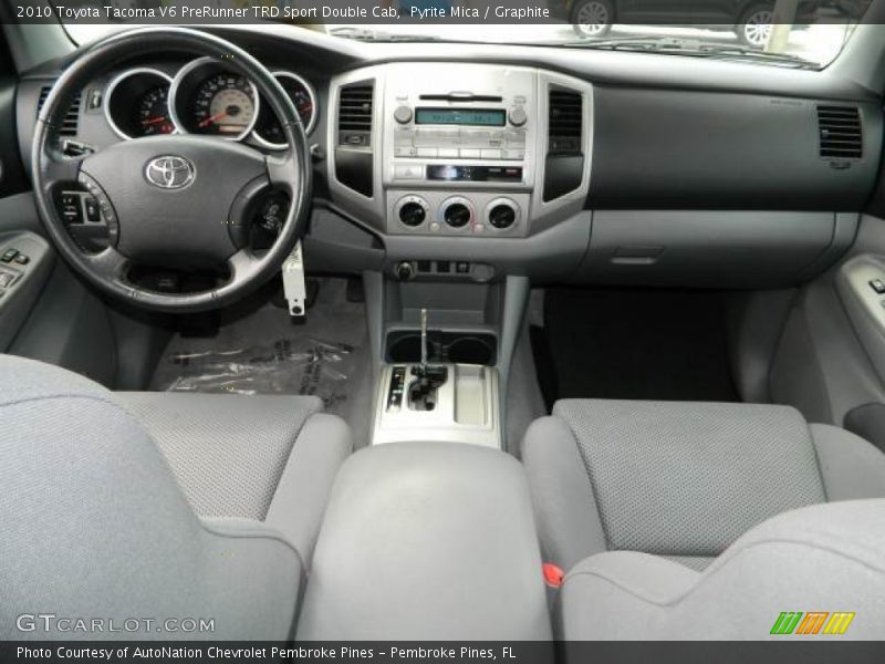 Pyrite Mica / Graphite 2010 Toyota Tacoma V6 PreRunner TRD Sport Double Cab