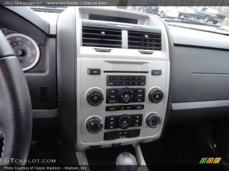 Sangria Red Metallic / Charcoal Black 2011 Ford Escape XLT