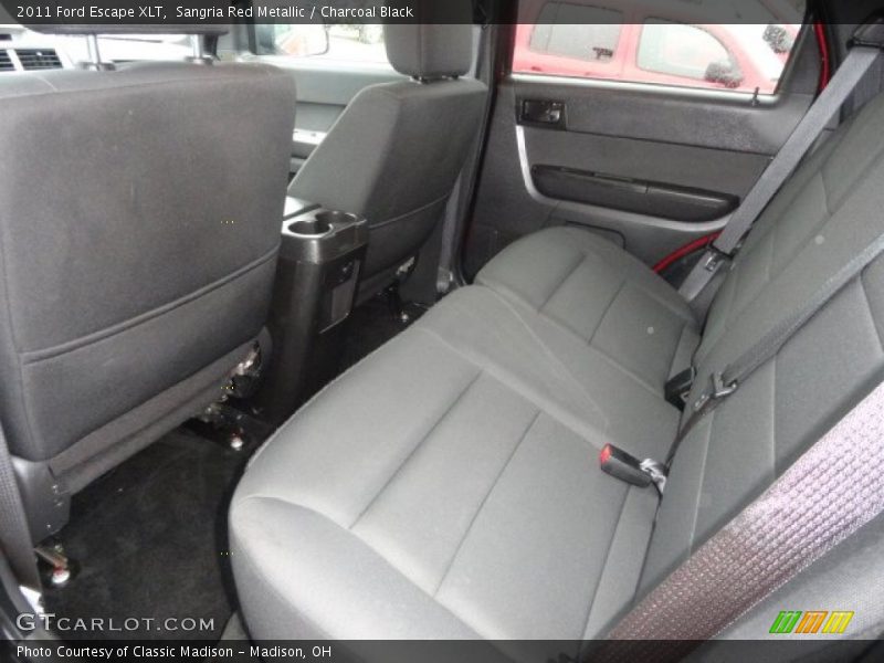 Sangria Red Metallic / Charcoal Black 2011 Ford Escape XLT