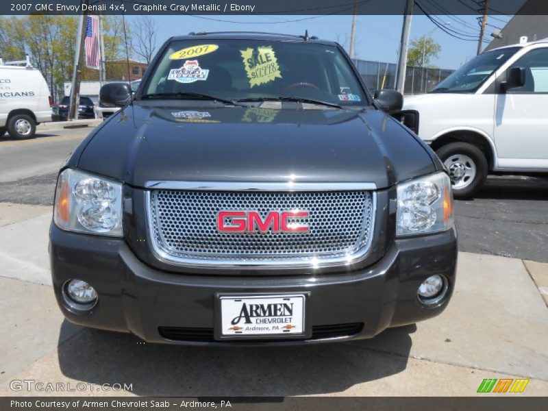 Graphite Gray Metallic / Ebony 2007 GMC Envoy Denali 4x4