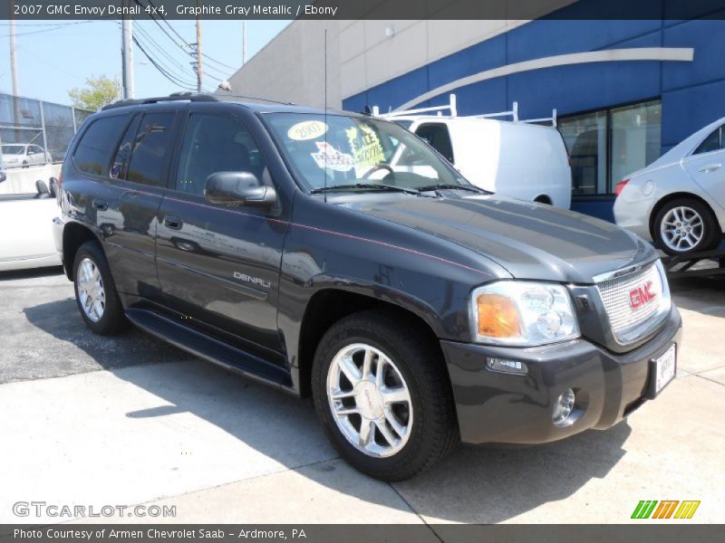 Graphite Gray Metallic / Ebony 2007 GMC Envoy Denali 4x4