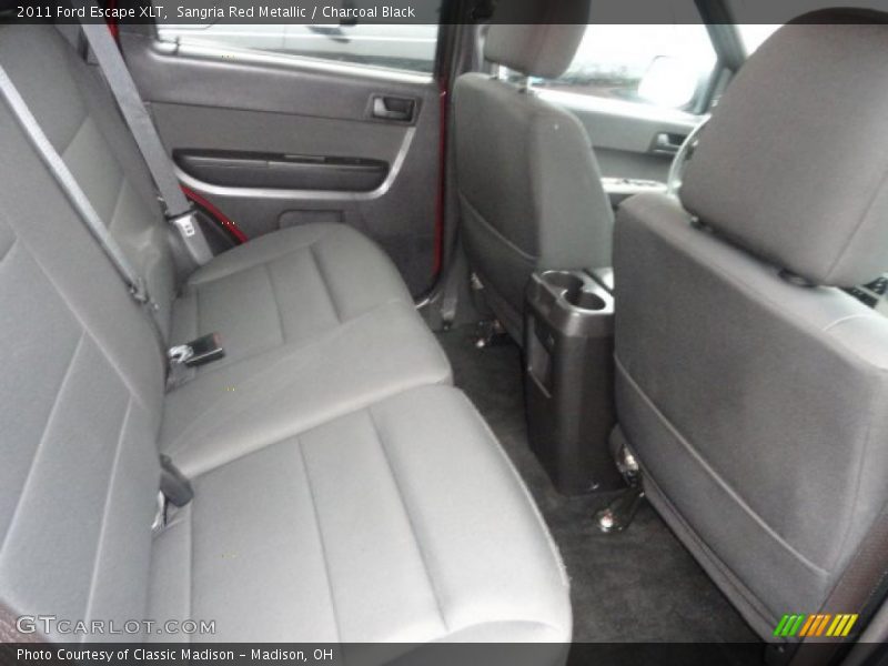 Sangria Red Metallic / Charcoal Black 2011 Ford Escape XLT