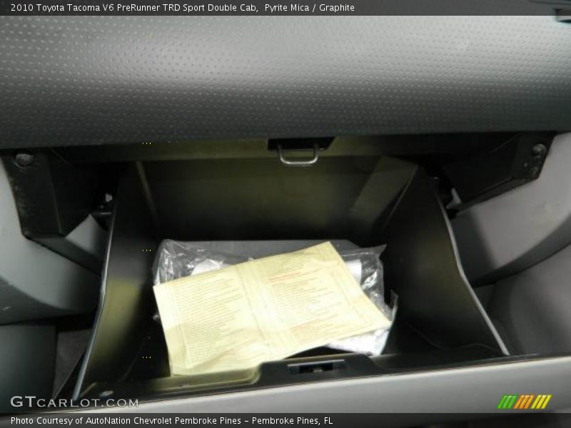 Pyrite Mica / Graphite 2010 Toyota Tacoma V6 PreRunner TRD Sport Double Cab