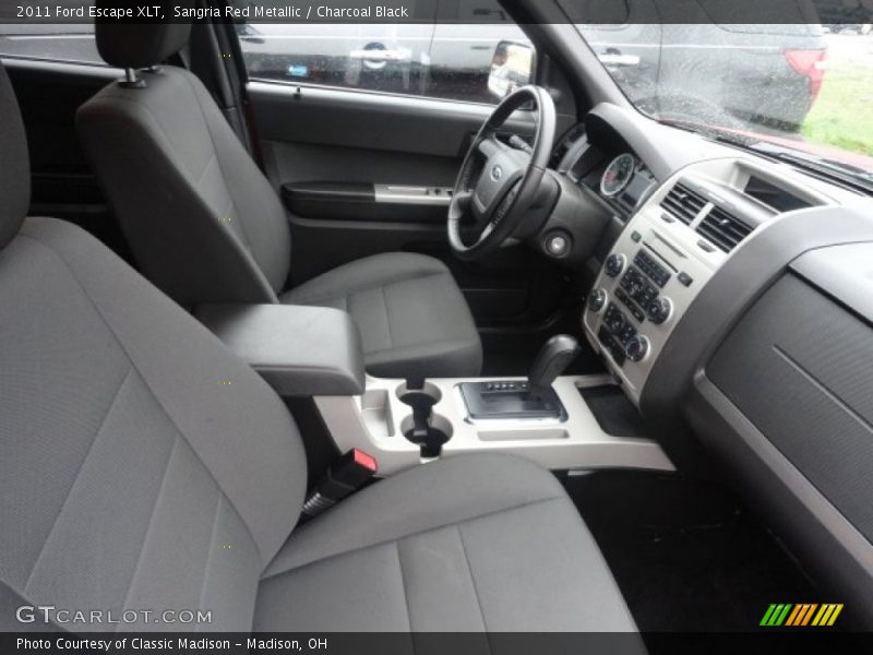 Sangria Red Metallic / Charcoal Black 2011 Ford Escape XLT