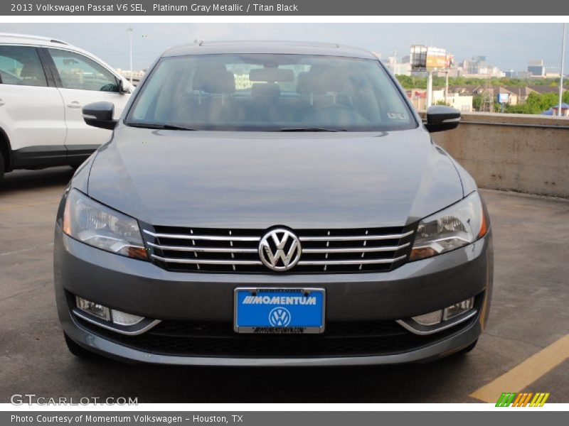 Platinum Gray Metallic / Titan Black 2013 Volkswagen Passat V6 SEL