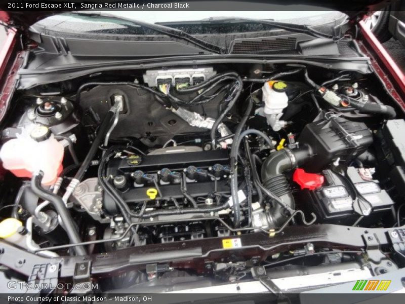 2011 Escape XLT Engine - 2.5 Liter DOHC 16-Valve Duratec 4 Cylinder